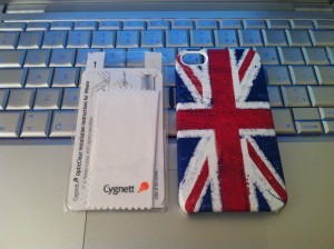 Cygnett iPhone Hard Case - Great Britain Union Jack Series