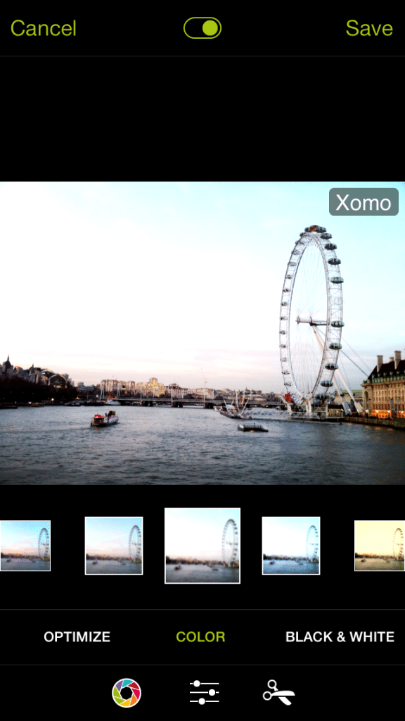 ProCamera 7 - Xomo Filter