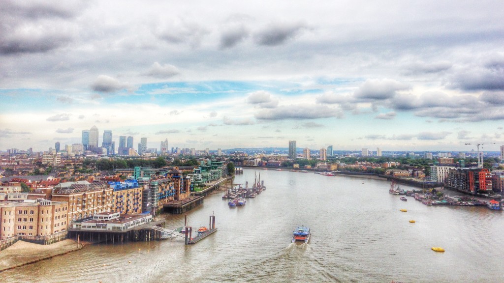 London Thames River in HDR - created using Snapseed HDRScape