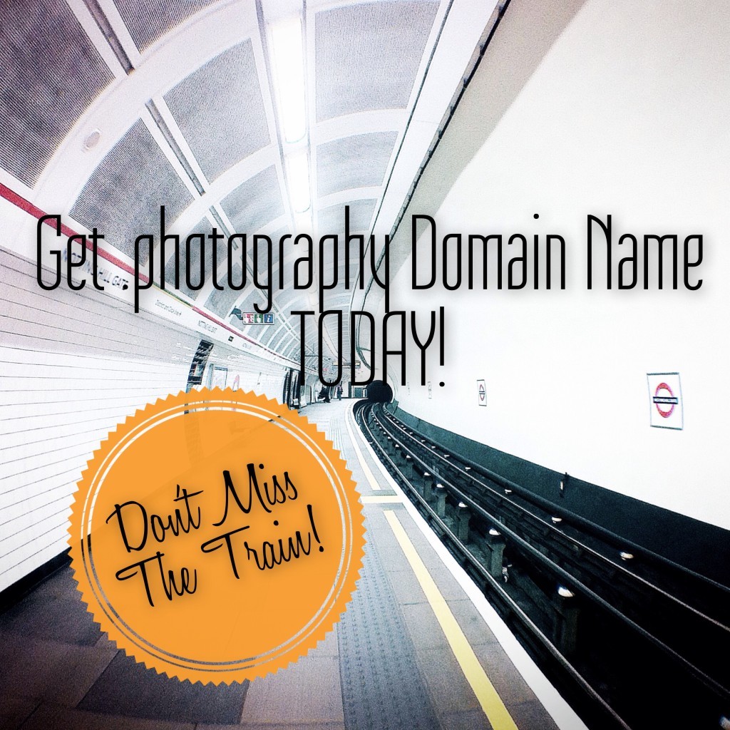 Get .photography domain name today!
