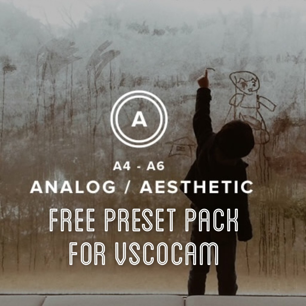VSCOCam Analog Aesthetic Free Preset Pack