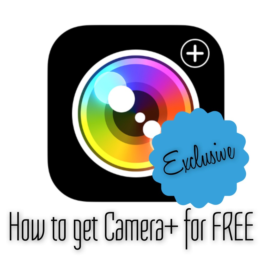How to get Camera+ For FREE