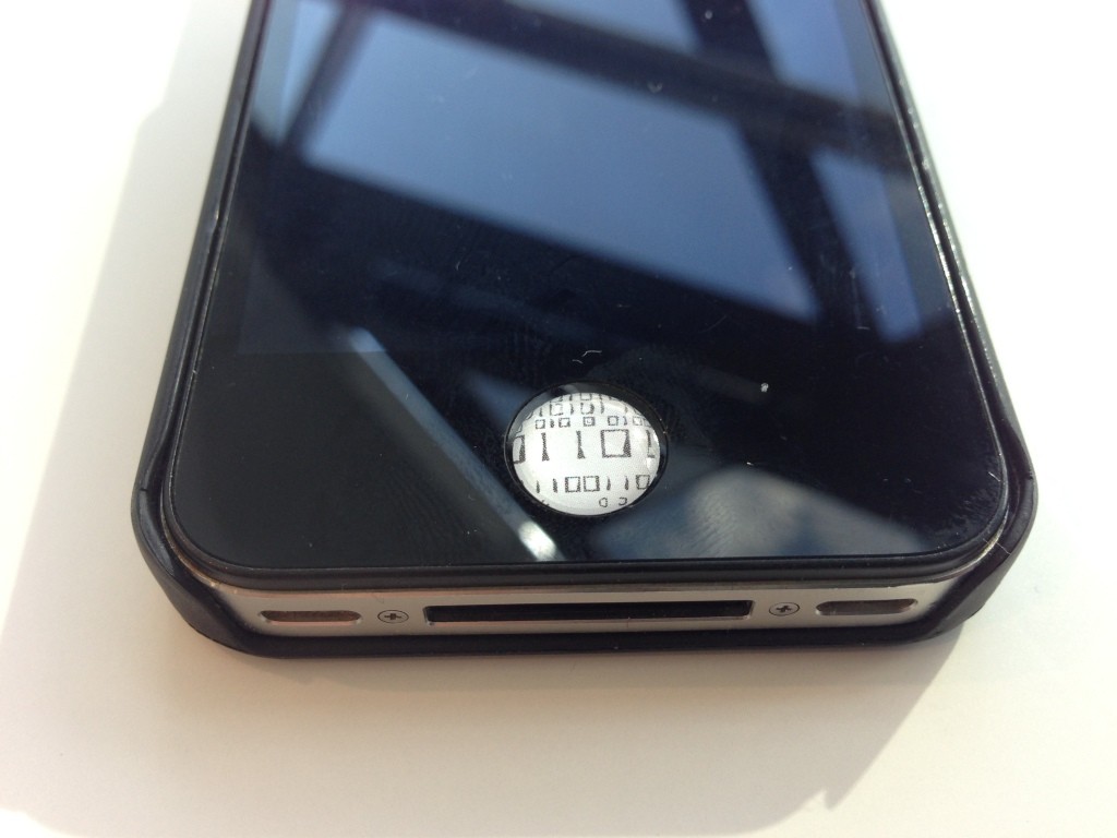 ToddyGear Home Button 'Bumpy Sticker' for iPhone