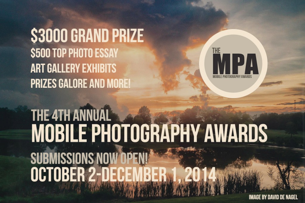 Call for Entries: 4th Annual Mobile Photography Awards 2014