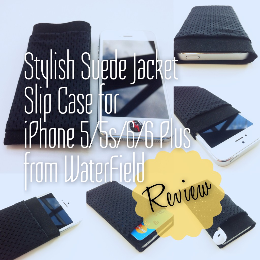 Waterfield iPhone Suede Jacket - Slip Case
