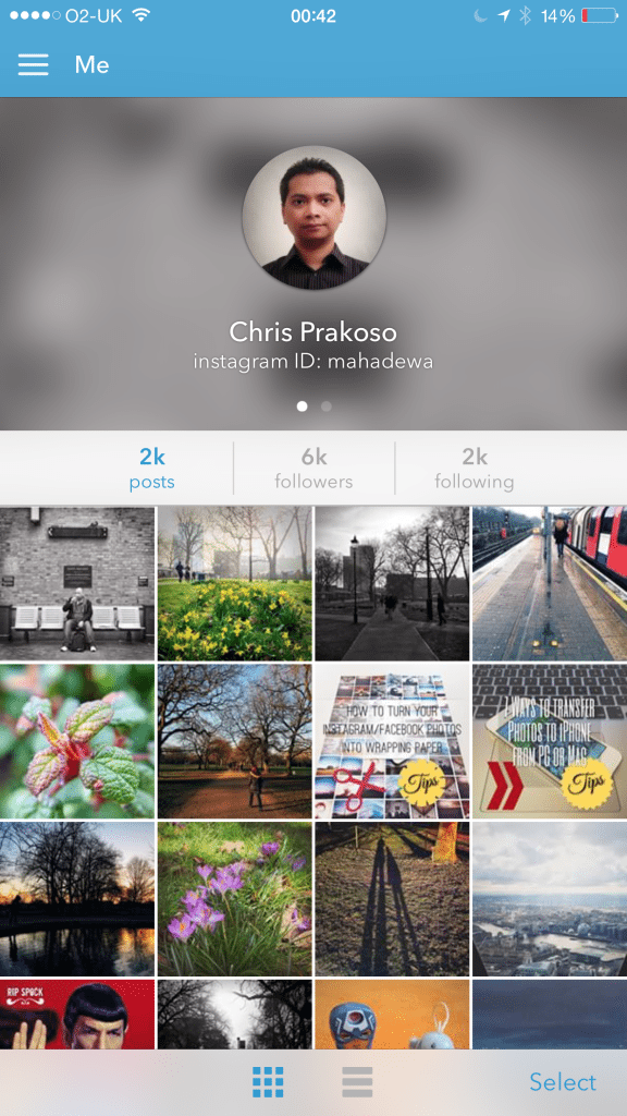 Instagrab My Profile
