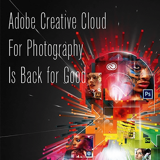 Adobe Creative Cloud for Photographers is back for good
