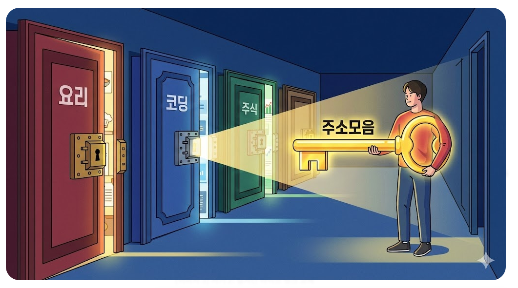 새로운 분야의 정보를 찾을 때 위치 위치 모음 사이트가 제공하는 카테고리별 큐레이션 기능의 유용성