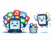 불필요한 앱 삭제와 링크모음 사이트 활용을 통해 스마트폰 속도 향상과 저장공간 확보를 돕는 모바일 최적화 꿀팁