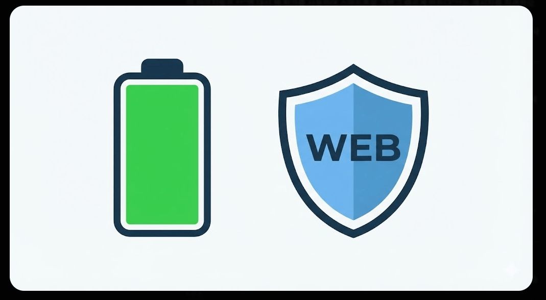 앱 설치 없이 웹 링크를 사용하여 배터리를 절약하고 개인정보 접근 권한을 최소화하는 스마트폰 보안 팁
