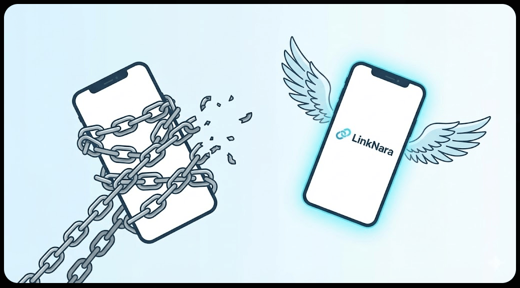 불필요한 앱 삭제와 링크나라 활용을 통해 스마트폰의 리소스를 확보하고 성능을 최적화하는 모바일 꿀팁